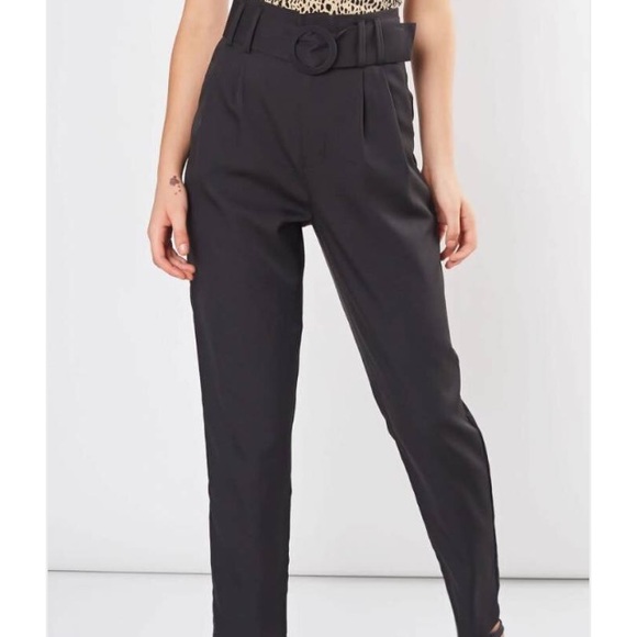 Belted trousers ✨ pleated - ENVY - Picture 6 of 6